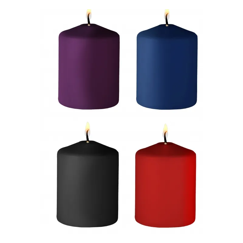 Ouch! Lot de 4 bougies Tease Candle Parfums variés 24g
